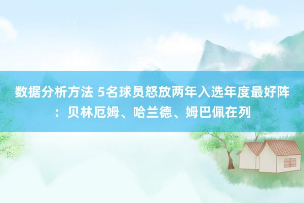 数据分析方法 5名球员怒放两年入选年度最好阵：贝林厄姆、哈兰德、姆巴佩在列