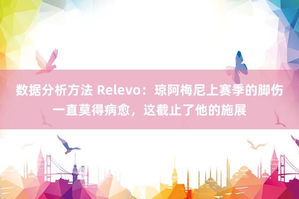 数据分析方法 Relevo：琼阿梅尼上赛季的脚伤一直莫得病愈，这截止了他的施展