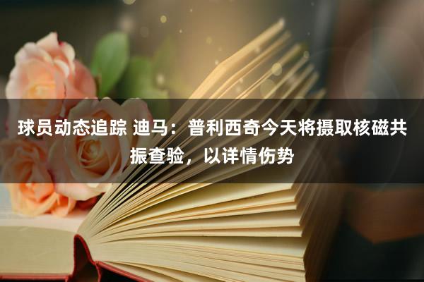 球员动态追踪 迪马：普利西奇今天将摄取核磁共振查验，以详情伤势