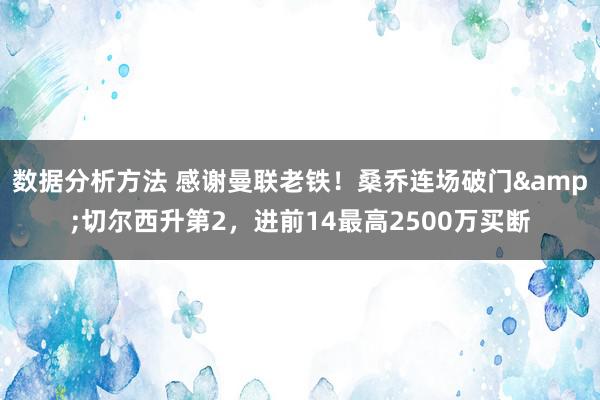 数据分析方法 感谢曼联老铁！桑乔连场破门&切尔西升第2，进前14最高2500万买断