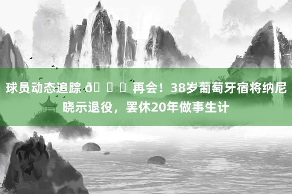 球员动态追踪 👋再会！38岁葡萄牙宿将纳尼晓示退役，罢休20年做事生计