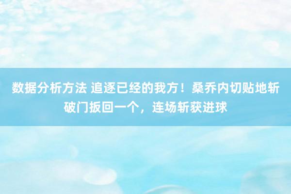 数据分析方法 追逐已经的我方！桑乔内切贴地斩破门扳回一个，连场斩获进球